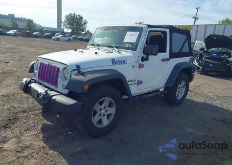 2014 Jeep Wrangler Sport из США, поврежденный, VIN 1C4AJWAGXEL307293